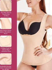 Tummy Control Tank Top Waist Trainer Shaper Open Bust Slimming Cami
