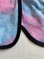 Tie Dye & Solid Shorts 3-Piece Set for Women