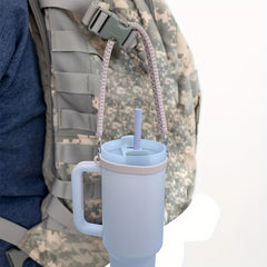 Water Bottle Carrier Strap Colorful Water Cup Handle For 10-40oz Water Cup
