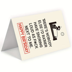 Funny Birthday Card For Him Her Husband Boyfriend Girlfriend Wife