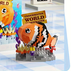 Marine Large Animal Building Blocks Toy Set