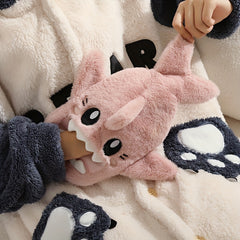 1pc Plush Hot Water Bag PVC Hand Warmer Christmas Gift