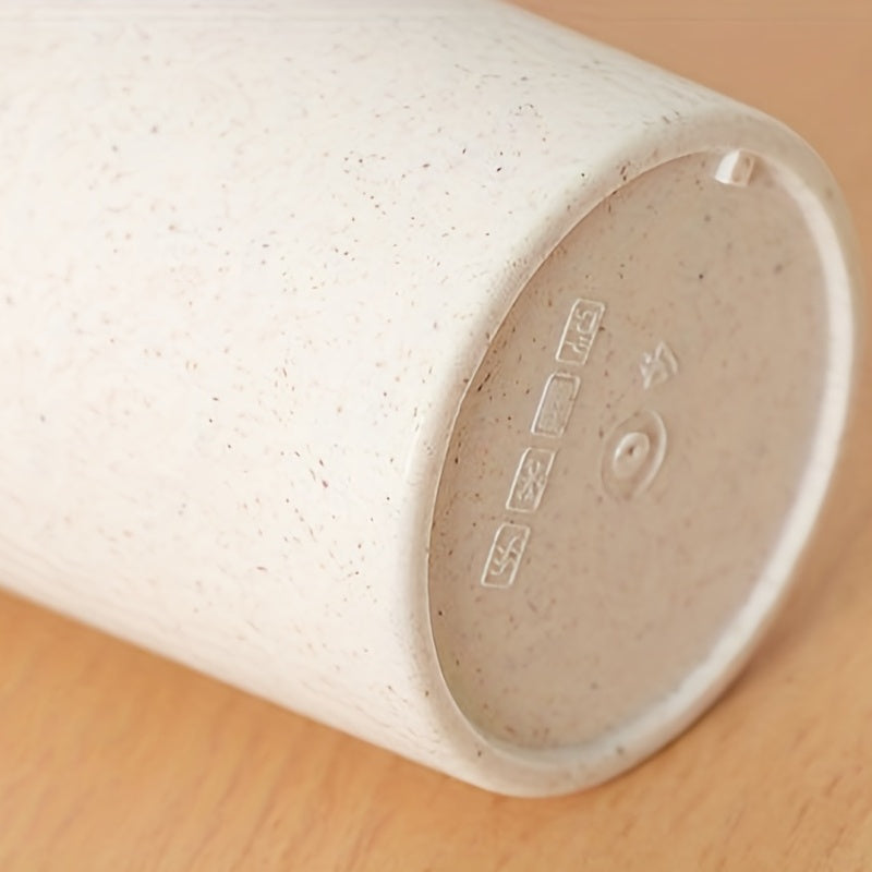 Wheat Straw Tea Cup Portable Water Bottle for Outdoor Travel