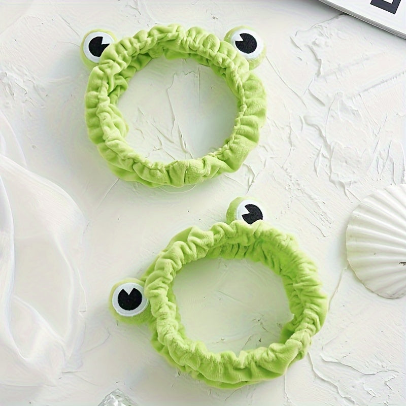 Cute Frog Cartoon Headband for Girls