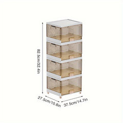 Transparent Shoe Box Storage Artifact Dust-proof Rack