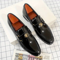 Men's Horsebit Loafers Comfy Non Slip Smart Casual Shoes