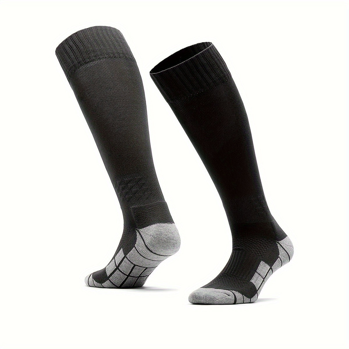 Knee High Ski Socks Non slip Football Socks Moisture Wicking