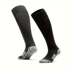 Knee High Ski Socks Non slip Football Socks Moisture Wicking