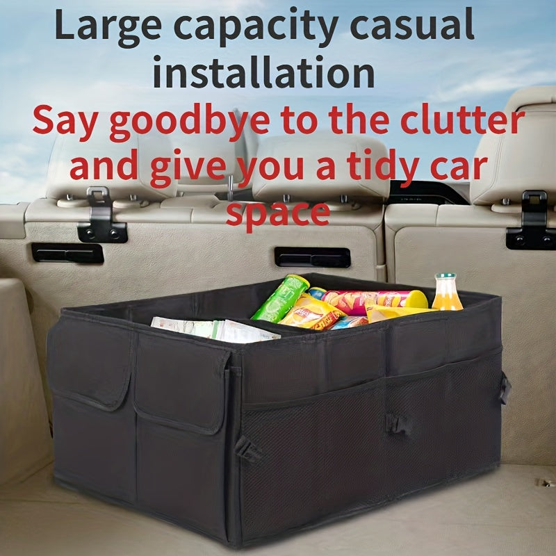 Folding Car Storage Box For Vehicles