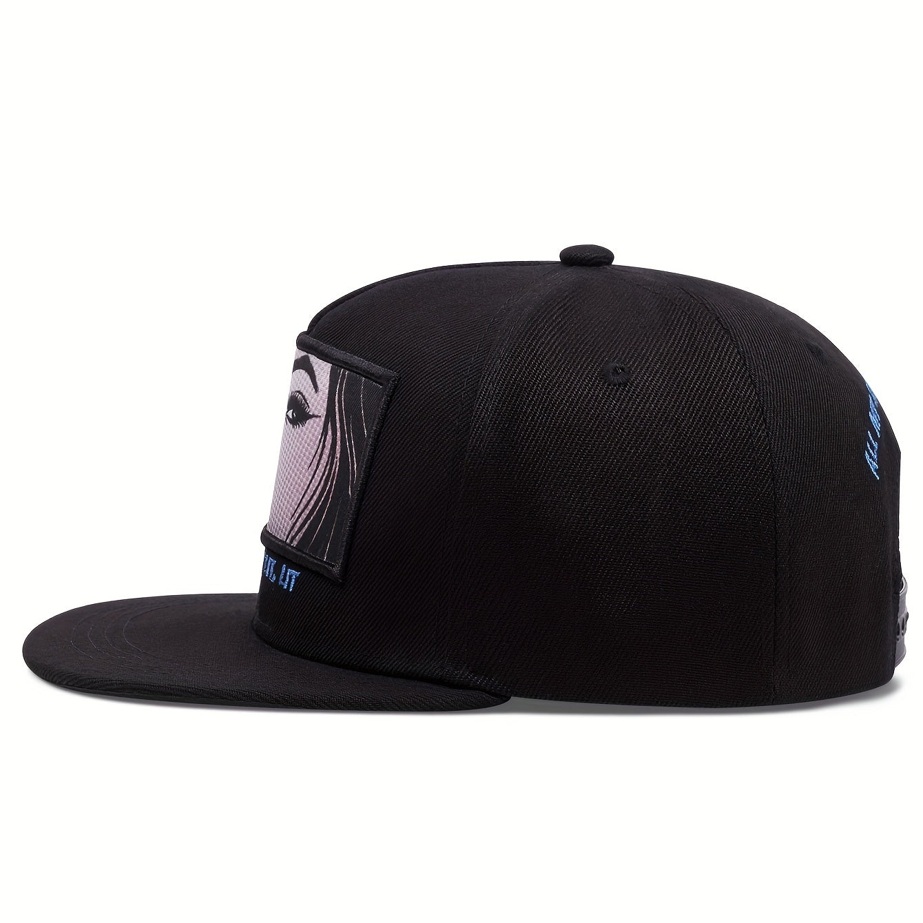 Unisex Sunshade Adjustable Baseball Cap with Patch