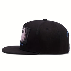 Unisex Sunshade Adjustable Baseball Cap with Patch