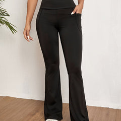 Women's Flared Pants High Waist Tummy Control Leggings