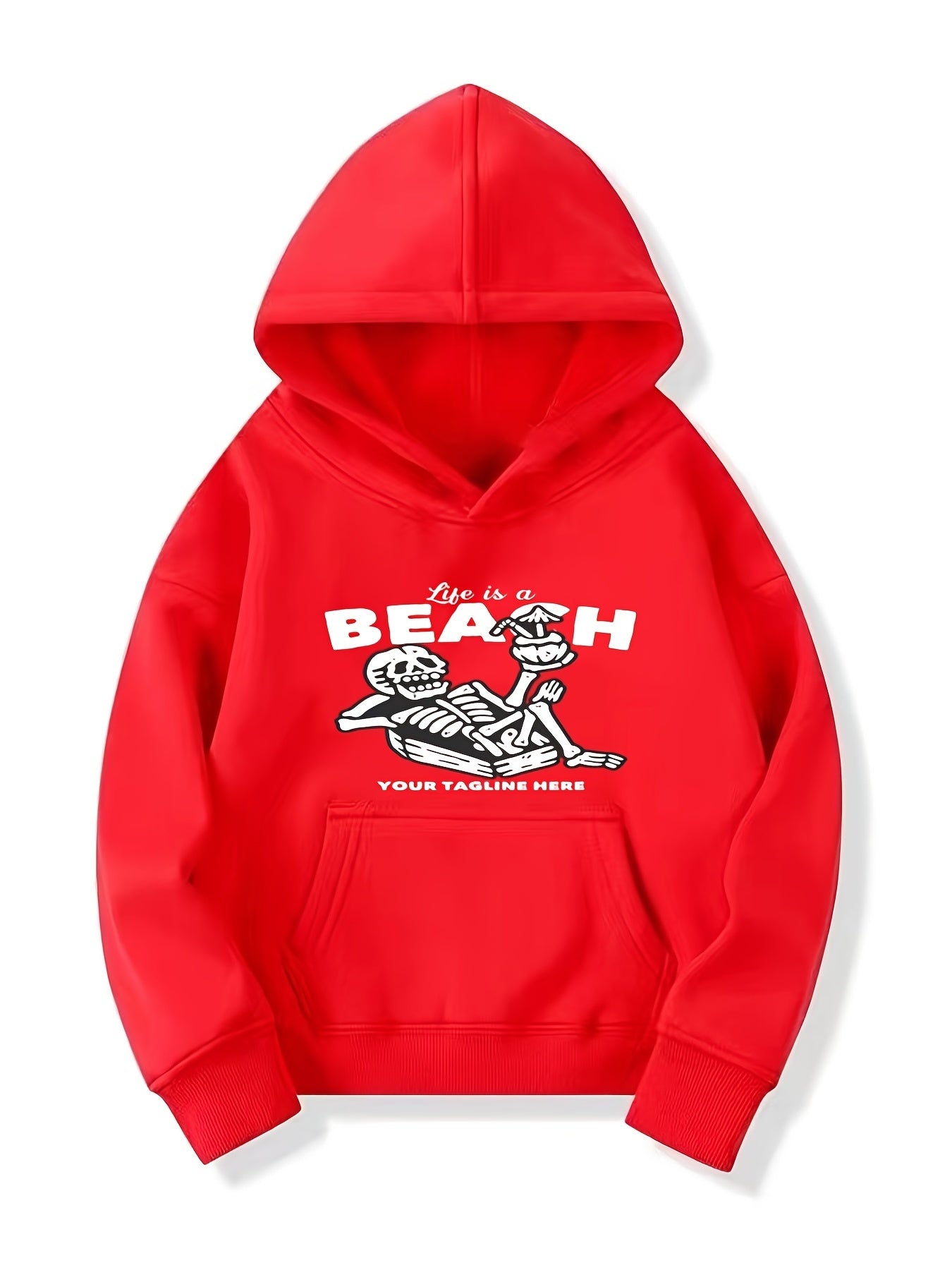 Leisure Skeleton Pattern Smart Hoodie For Girls