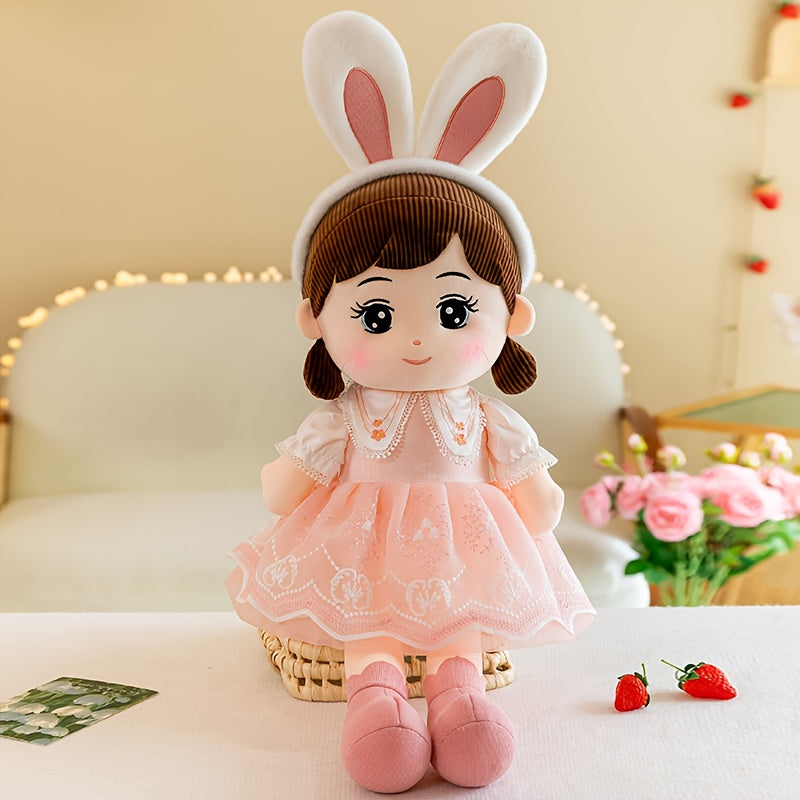 Nasha 19 69in Plush Toy Girl Heart Shaped Stuffed Animal Bunny