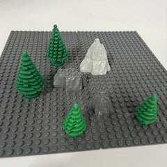 Rock Building Block Parts 1pc Mountain Building Assembly Toy Accessories