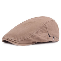 Men's Retro Cabbie Hat Classic Newsboy Cap For Outdoor Fishing