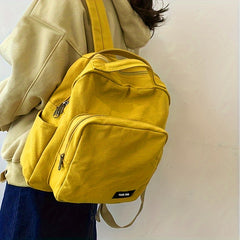 Large Capacity Canvas Backpack for Women