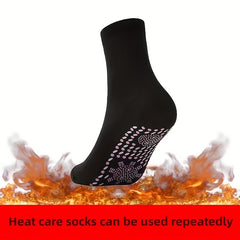 3 Pairs Self Heating Magnetic Massage Socks for Outdoor Activities