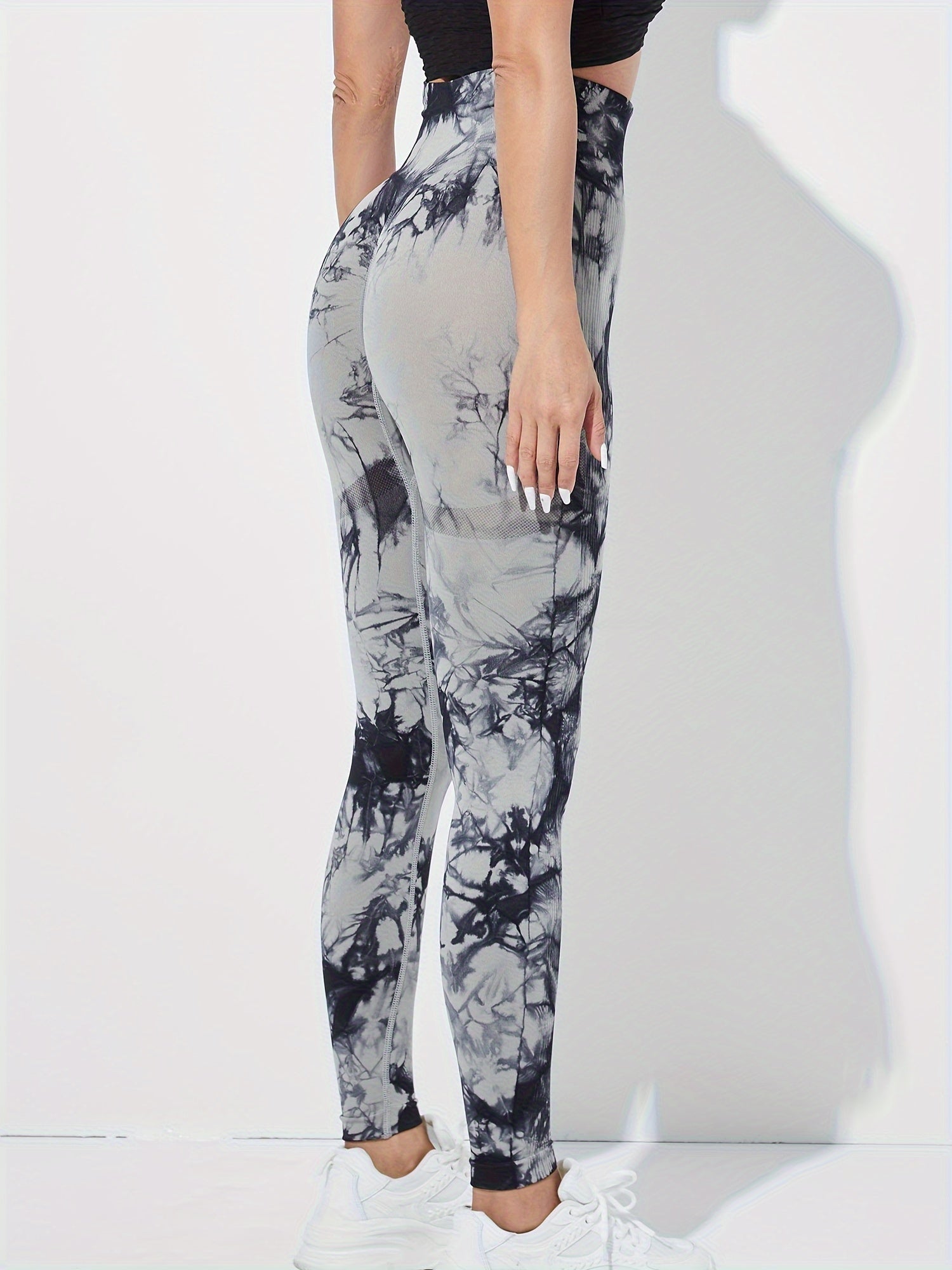 Tie Dye High Waist Sports Leggings