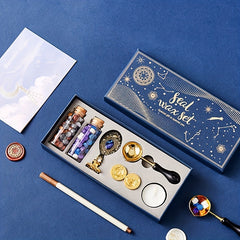12 Constellation Fire Paint Seal Creative Starry Sky Wax Set