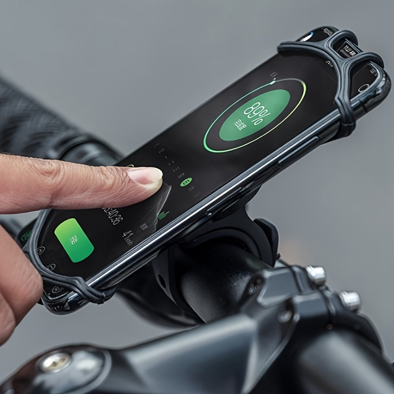 360 Rotation Silicone Bike Phone Holder