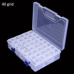 DIY Diamond Painting Bead Storage Box Nail Art Pendant Jewelry Accessory Storage