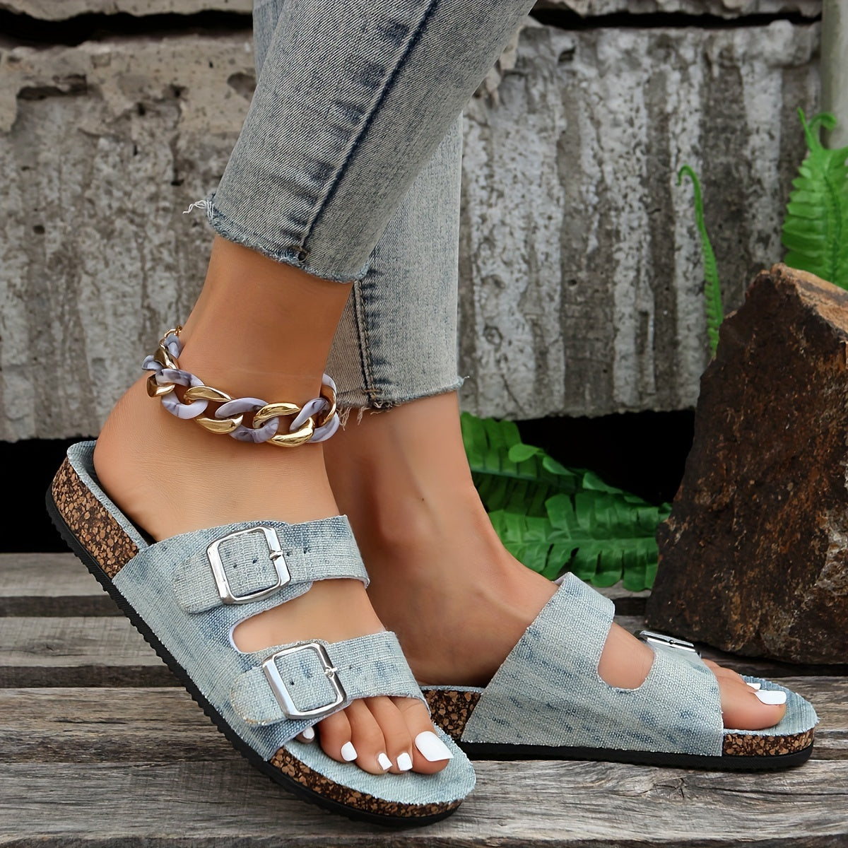 Women's Open Toe Breathable Sports Slippers Non Slip Sandals
