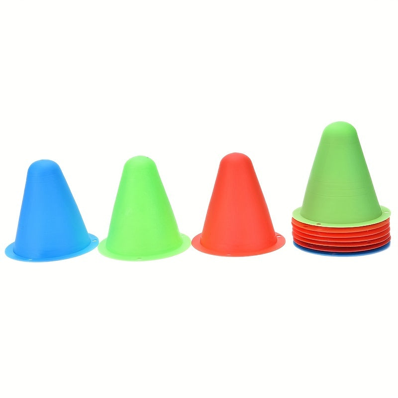 10pcs Roller Skating Training Cones - Random