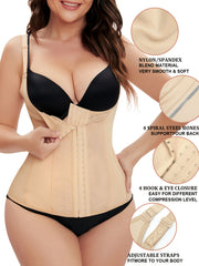 Front Buckle Shaping Waist Trainer Tummy Control Top