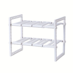 Extendable Stainless Steel Kitchen Sink Storage Rack