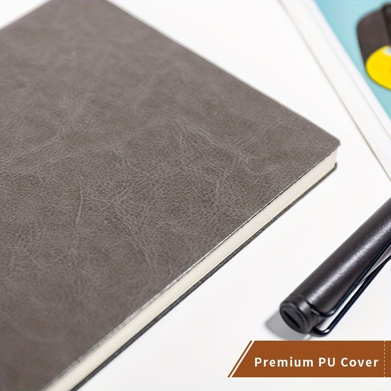Retro Leather Notebook 100 Sheets 200 Pages A5 Paper