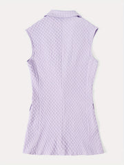 Solid Sleeveless Vest Blazer Casual Lapel Outerwear