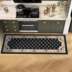 Modern Light Kitchen Floor Mat Water Absorbent Non-slip Runner