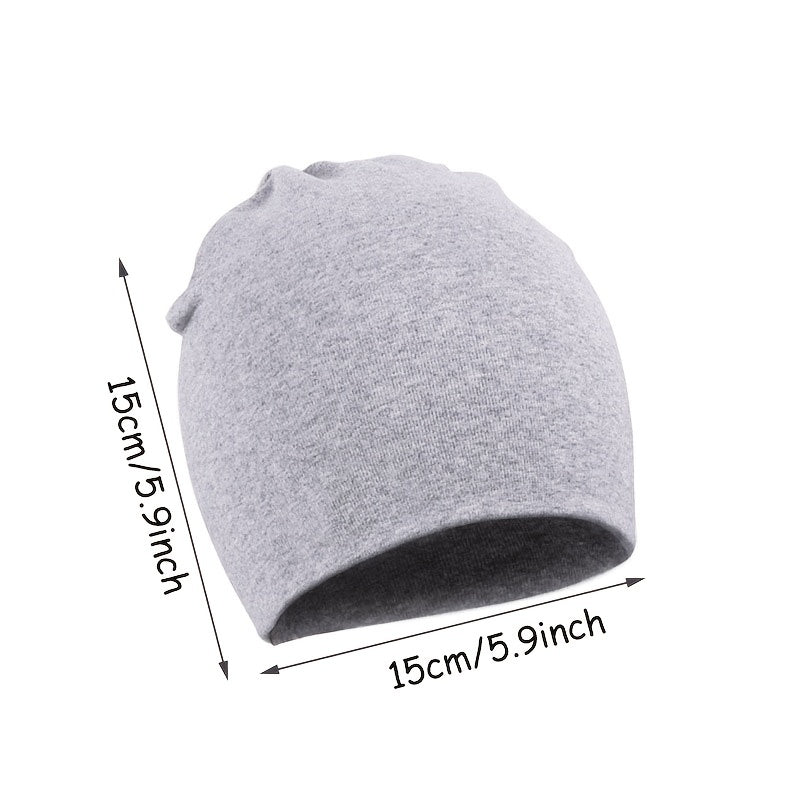 8-Piece Knit Caps for Baby Boys - Autumn & Winter Style