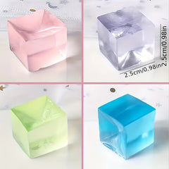 10pcs Ice Cube Squishy Toys Stress Relief Toy