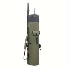 Waterproof Fishing Pole Bag With Rod Holder Organizer