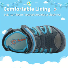 Boys' Striped Water Shoes Quick Dry Lightweight & Comfy