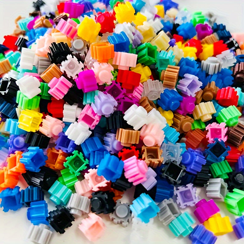 1050pcs Building Blocks DIY Creative Play Imagination Puzzle ABS