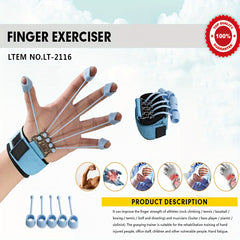 Silicone Hand Gripper & Finger Exerciser for Wrist Strength
