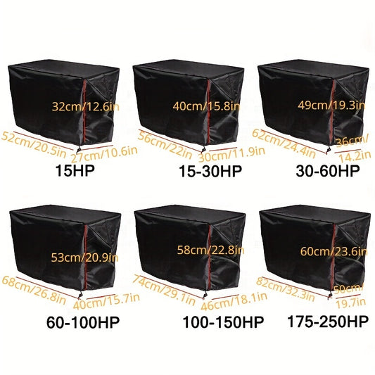 Boat Motor Engine Cover 210D Oxford Cloth Sunscreen Waterproof Protective