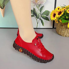 Women's Flat Lace Up Anti-Skid Sneakers