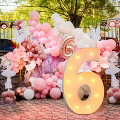 Light Up Numbers Marquee for Anniversary Party Decor