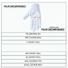 American Football Gloves Silicone Non slip Breathable