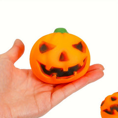 Halloween Pumpkin Squeeze Ball Funny Toy