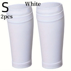 Soccer Shin Guard Socks Calf Sleeve Knee Support