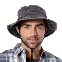 Sun Protection Hat 100 Bucket Hats For Men Wide Brim Sun Hat Washed Safari Hat