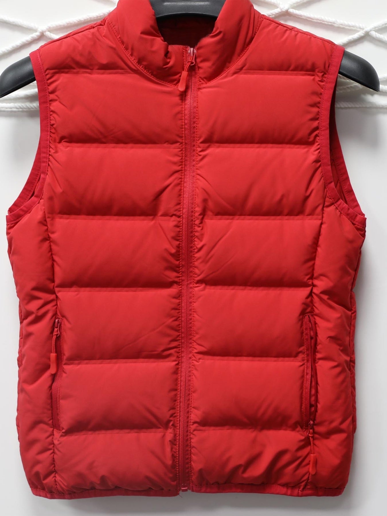 Women's Slim Down Vest Stand Collar Winter Layering