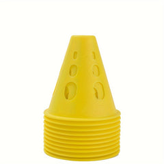 10pc Roller Skating Training Cones Agility Cone Random Colors