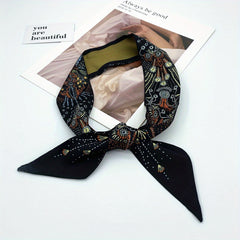 Retro Ribbon Hairband Wrapped Wrist Bands Decorative Neck Accessories