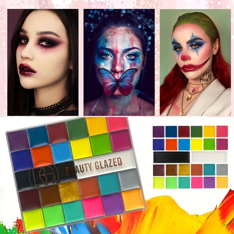 26 Colors Face Painting Kits Professional Body Painting Makeup Kits